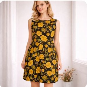 Danar Hadi | Indonesian Batik Floral Cotton Dress